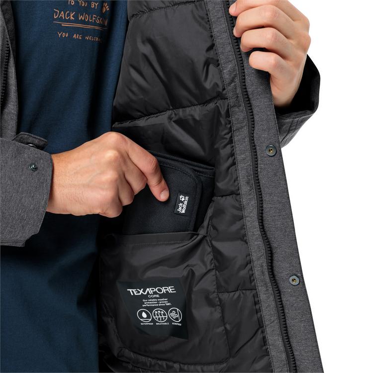 Jack Wolfskin Jack Wolfskin SNOWY PARK JKT M Funktionsjacke Herren - black - 5 | SportScheck