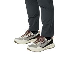 Rückansicht von Jack Wolfskin DROMOVENTURE LOW W Freizeitschuhe Damen dusty grey