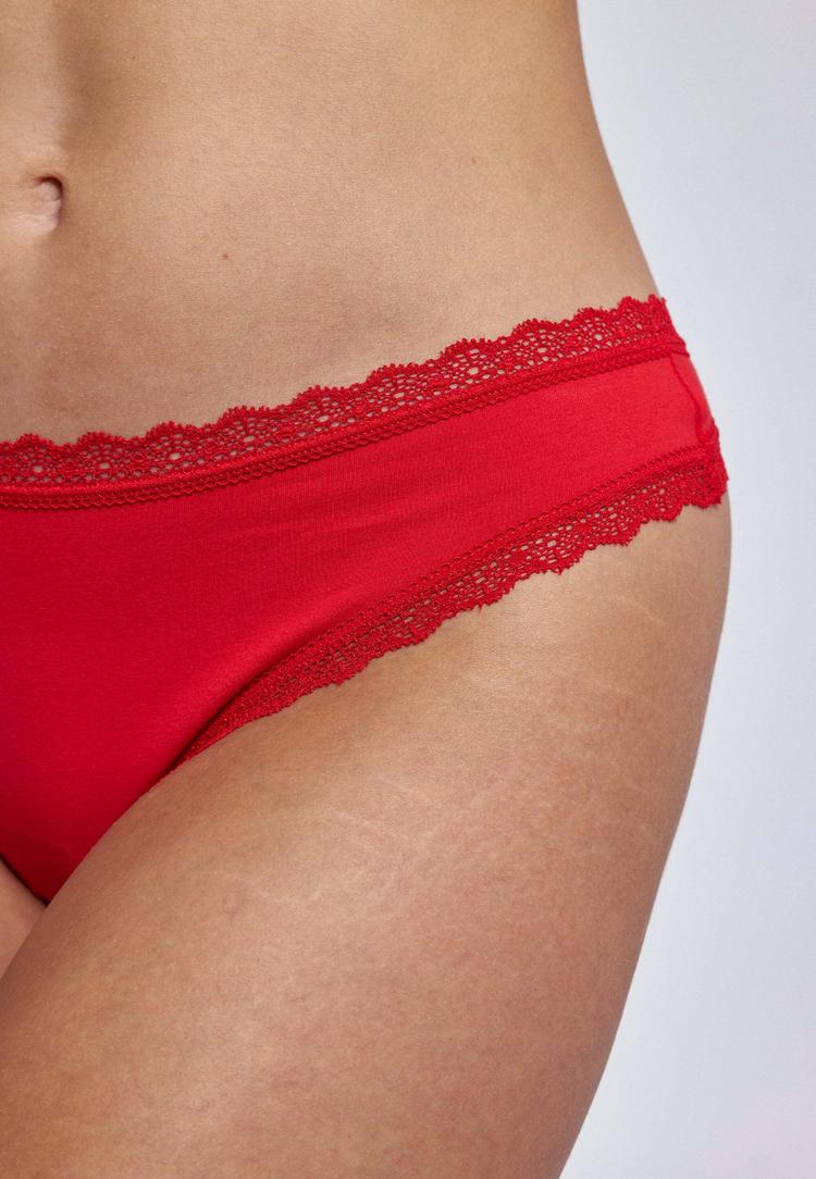 Snocks Snocks Tangas Unterhose Damen - Kirschrot - 3 | SportScheck