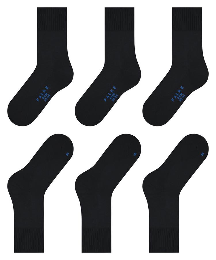 Falke Falke Run Bundle 3-Pack Socken - black (3000) - 2 | SportScheck