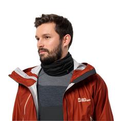 Rückansicht von Jack Wolfskin MERINO NECKGAITER Schal black