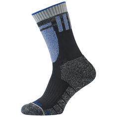 Jack Wolfskin SKI MERINO SOCK H C K Wandersocken Kinder black