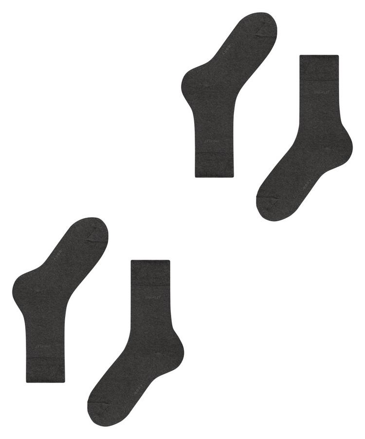 ESPRIT ESPRIT Basic Easy SO  2-Pack Socken Herren - anthra.mel (3080) - 2 | SportScheck