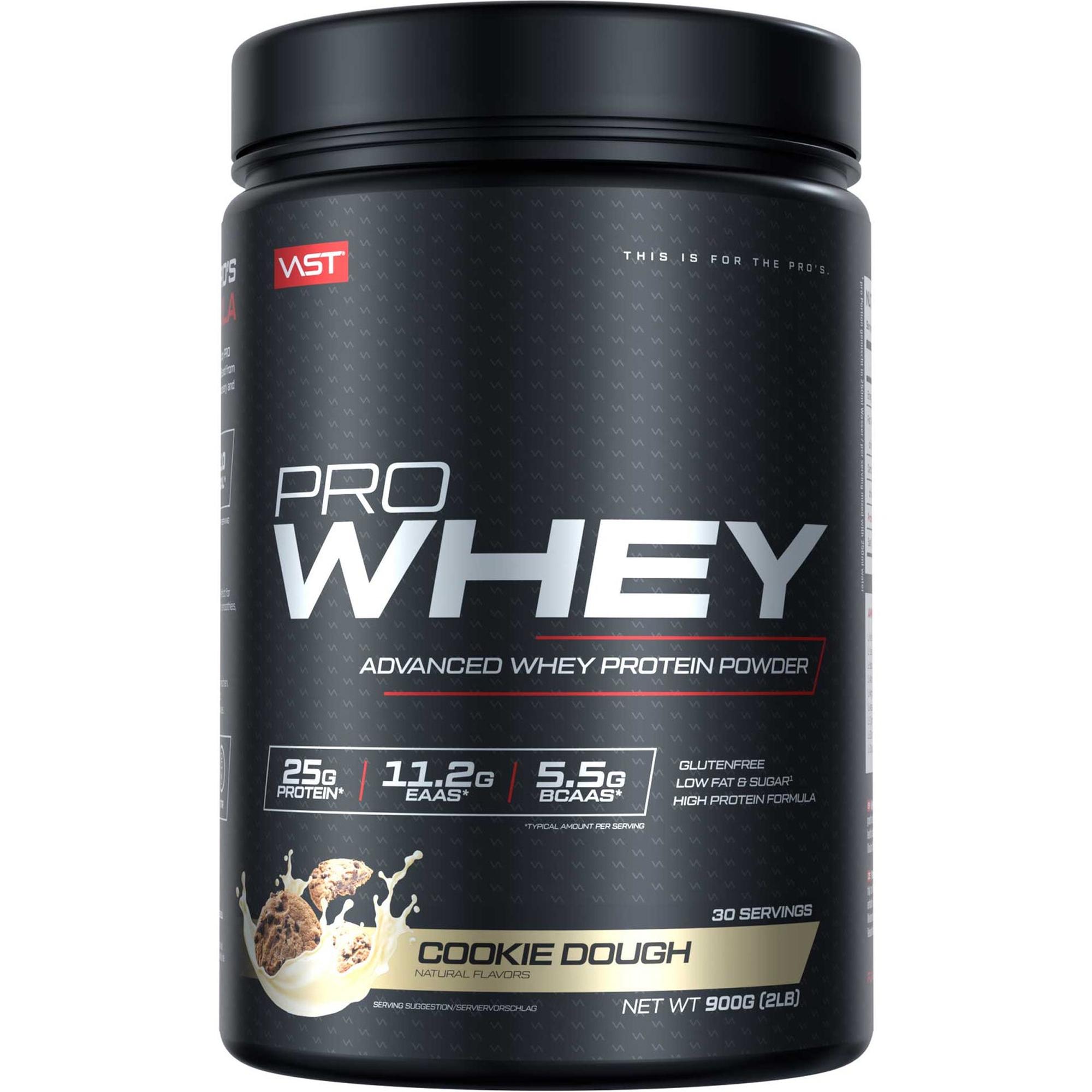 VAST Pro Whey Proteinpulver Cookie Dough