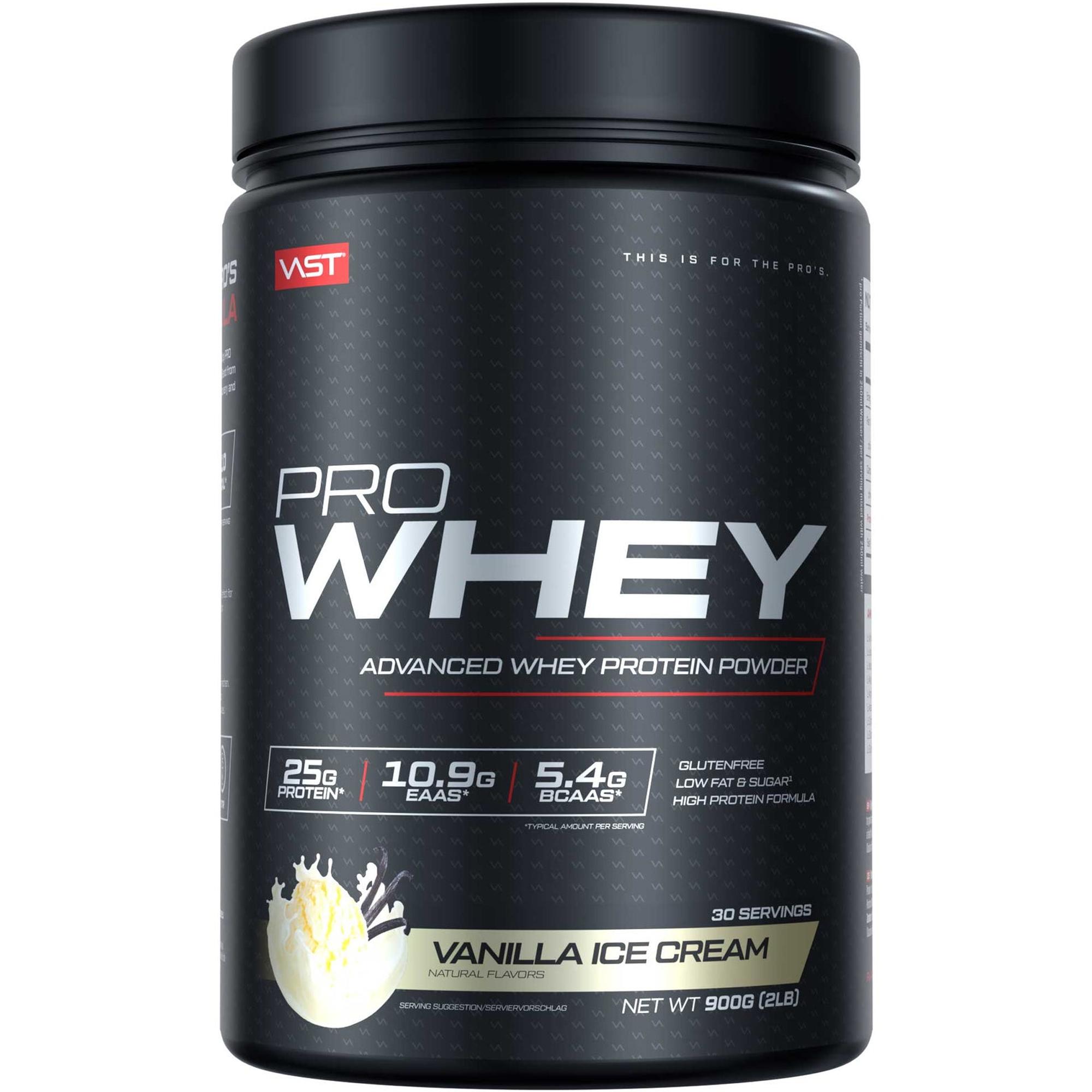 VAST Pro Whey Proteinpulver Vanilla Ice Cream