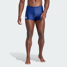 Rückansicht von adidas Badeshorts Herren dark blue-white