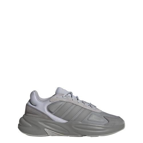 Rückansicht von adidas Ozelle Cloudfoam Schuh Sneaker Herren Silver Metallic / Charcoal Solid Grey / Grey Two