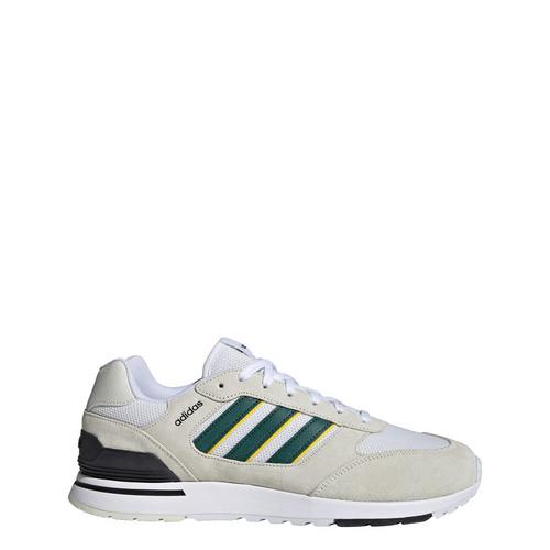 Rückansicht von adidas Run 80s Schuh Sneaker Ivory / Collegiate Green / Core Black