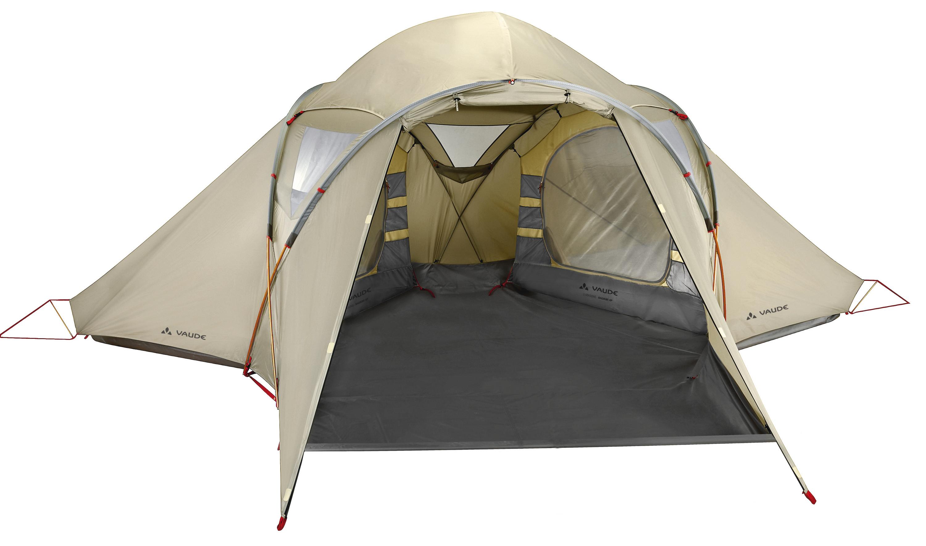 VAUDE Badawi 4P Familienzelt sand