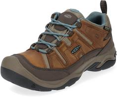 Keen Wanderschuhe Halbschuhe Damen Braun/Blau