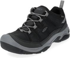 Keen Wanderschuhe Halbschuhe Herren Schwarz/Grau