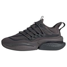 adidas Alphaboost V1 Schuh Sneaker Charcoal / Carbon / Grey Six