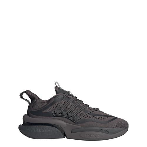 Rückansicht von adidas Alphaboost V1 Schuh Sneaker Herren Charcoal / Carbon / Grey Six