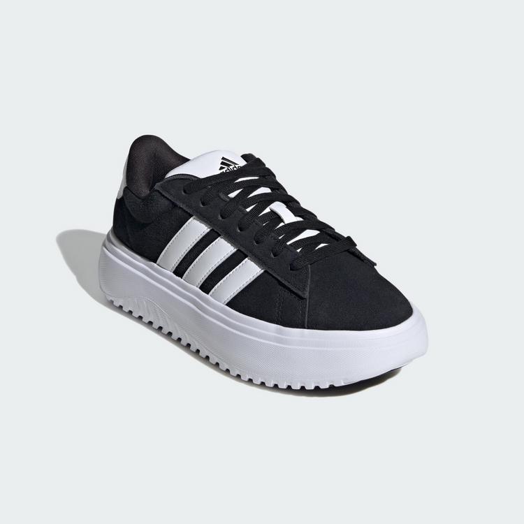 adidas adidas Grand Court Platform Schuh Sneaker Damen - Core Black / Cloud White / Core Black - 3 | SportScheck