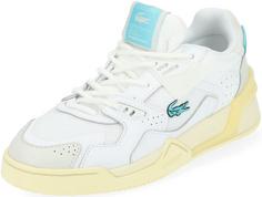 Lacoste Sneaker Sneaker Damen Weiß/Gelb