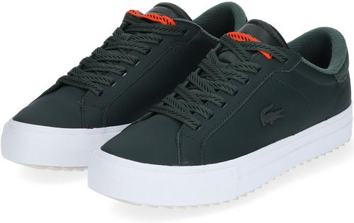 Rückansicht von Lacoste Sneaker Sneaker Herren Dunkelgrün