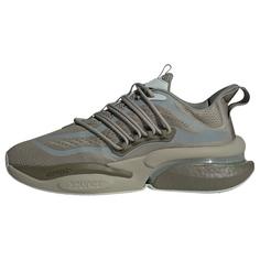 adidas Alphaboost V1 Schuh Sneaker Herren Silver Pebble / Wonder Silver / Olive Strata