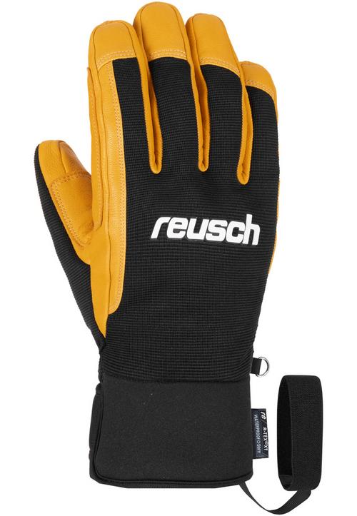 Rückansicht von Reusch Hauler R-TEX XT Skihandschuhe 7490 black / camel