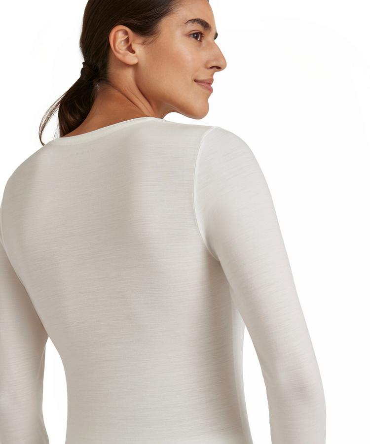 Falke Falke UW Longsleeved Shirt WO/CLY w Unterhemd Damen - off-white (2040) - 2 | SportScheck