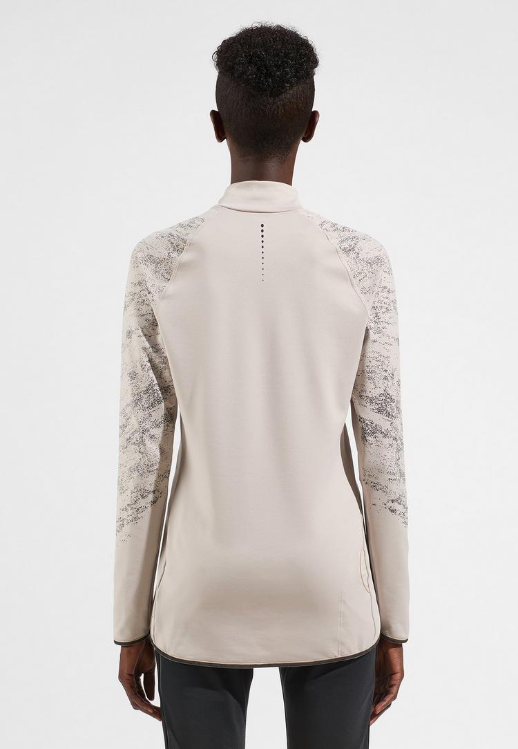 Odlo Odlo ZEROWEIGHT CERAMIWARM REFLECTIVE Funktionsshirt Damen - silver cloud(10697) - 2 | SportScheck