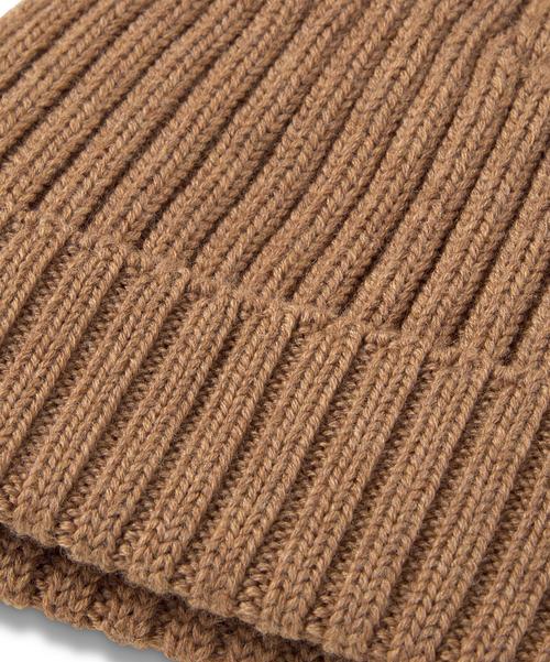 Rückansicht von Falke Beanie rehbraun (5101)