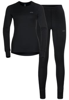 Odlo ACTIVE WARM ECO UNI HERITAGE Wäscheset Damen black(15000)