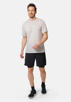 Rückansicht von Odlo ESSENTIAL 365 7 INCH Funktionsshorts Herren black loden frost(60281)