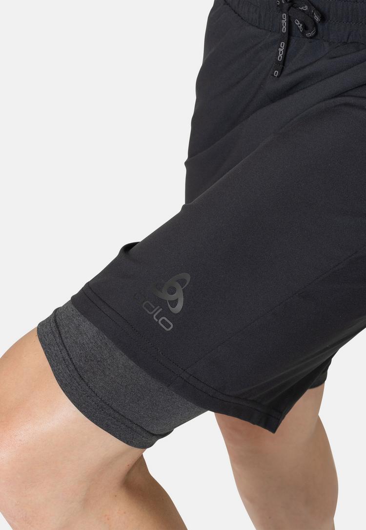 Odlo Odlo ESSENTIAL 365 7 INCH Funktionsshorts Herren - black - loden frost(60281) - 2 | SportScheck