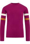 Odlo ESPELAND Merino 215 Funktionsshirt Kinder - amaranth(30901)