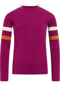Odlo ESPELAND Merino 215 Funktionsshirt Kinder - amaranth(30901)