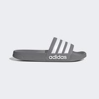 adidas Shower adilette Badelatschen - Grey Three / Cloud White / Grey Three