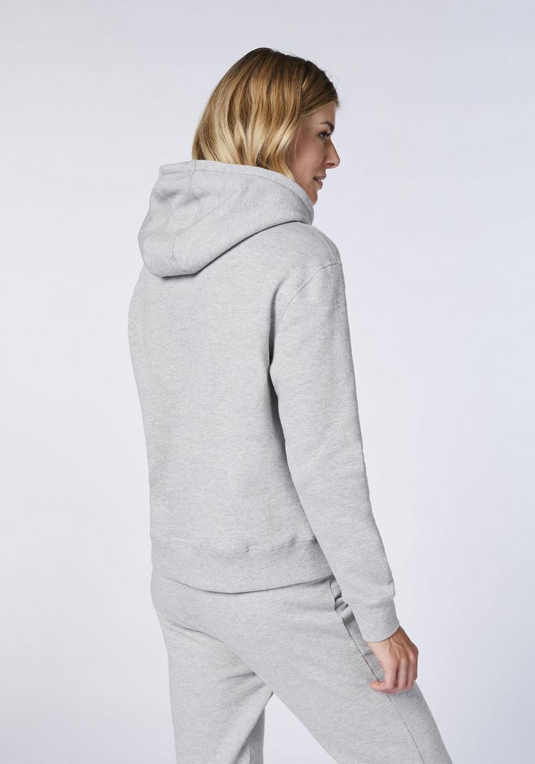 Chiemsee Chiemsee Hoodie Sweatshirt Damen - 17-4402M Neutral Gray Melange - 1 | SportScheck