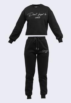 Tom Barron Trainingsanzug Damen BLACK