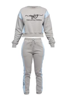 Tom Barron Trainingsanzug Damen GRAU