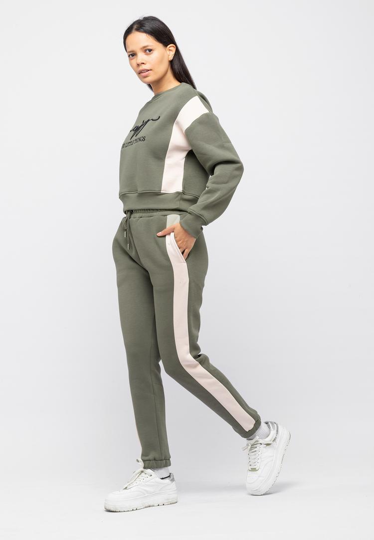 Tom Barron Tom Barron Trainingsanzug Damen - khaki - 1 | SportScheck