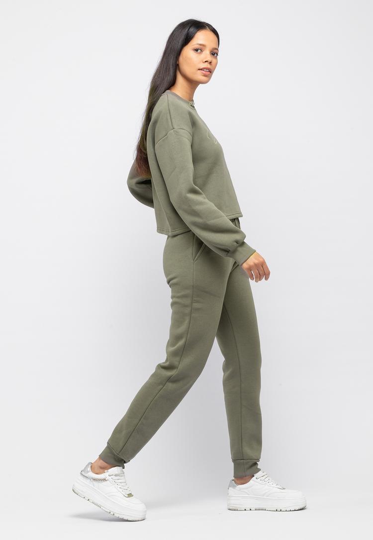 Tom Barron Tom Barron Trainingsanzug Damen - khaki - 2 | SportScheck