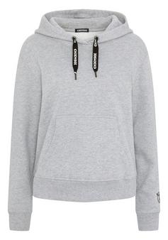 Chiemsee Hoodie Sweatshirt Damen 17-4402M Neutral Gray Melange