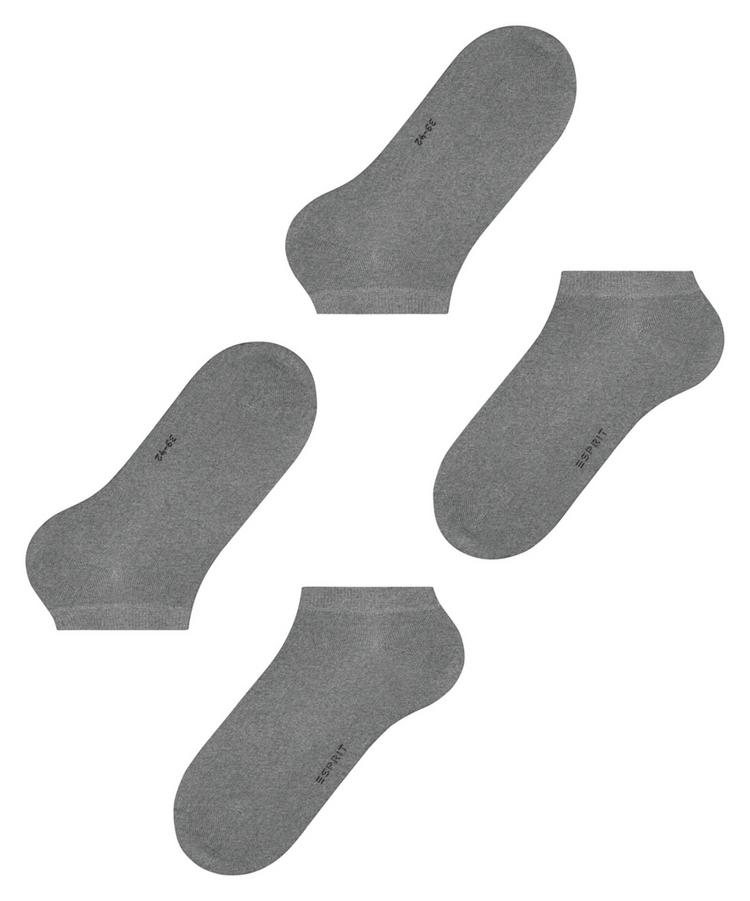 ESPRIT ESPRIT Basic Uni SN 2-Pack Socken Herren - light greymel. (3390) - 2 | SportScheck