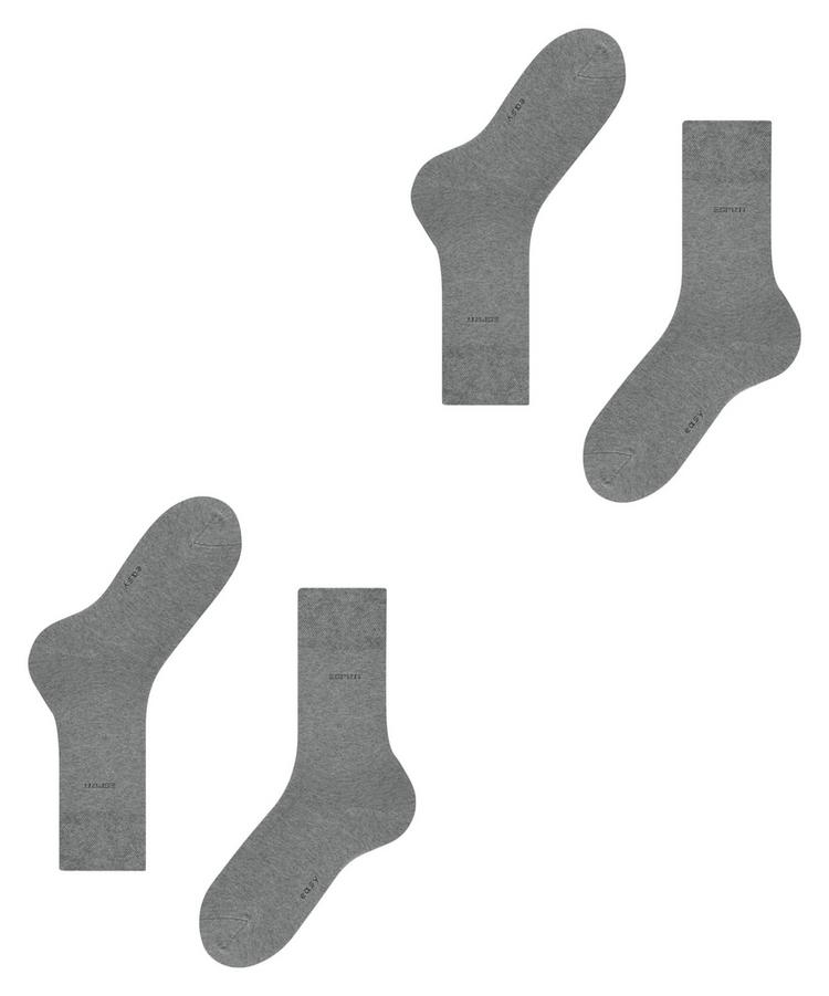 ESPRIT ESPRIT Basic Easy SO  2-Pack Socken Herren - light greymel. (3390) - 2 | SportScheck