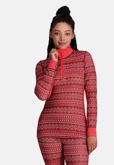 Rückansicht von Kari Traa Lune Skishirt Damen HEAT