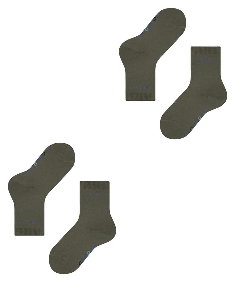 ESPRIT ESPRIT Foot Logo SO  2-Pack Socken Kinder - thyme (7821) - 2 | SportScheck