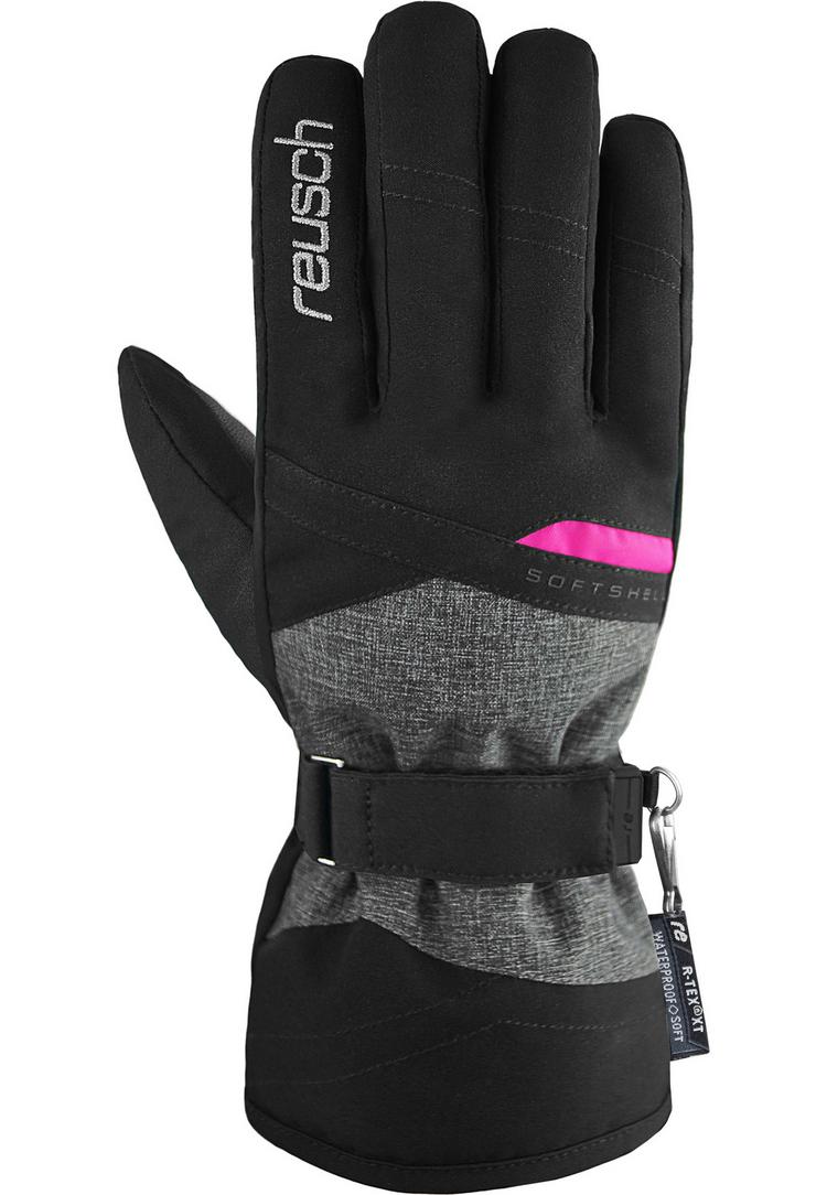 Reusch Reusch Hellen R-TEX XT Handschuh - 7771 blck/blck melang/pink glo - 0 | SportScheck