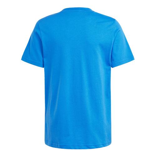 Rückansicht von adidas Italien Kids T-Shirt Fanshirt Kinder Blue