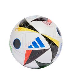 adidas Fussballliebe League Ball Fußball White / Black / Glow Blue