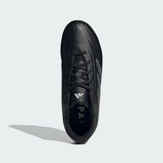 Rückansicht von adidas Copa Pure II League FG Fußballschuh Fußballschuhe Kinder Core Black / Carbon / Grey One