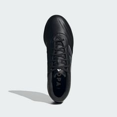 Rückansicht von adidas Copa Pure II League TF Fußballschuh Fußballschuhe Core Black / Carbon / Grey One