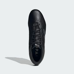 Rückansicht von adidas Copa Pure 2 League FG Fußballschuh Fußballschuhe Core Black / Carbon / Grey One