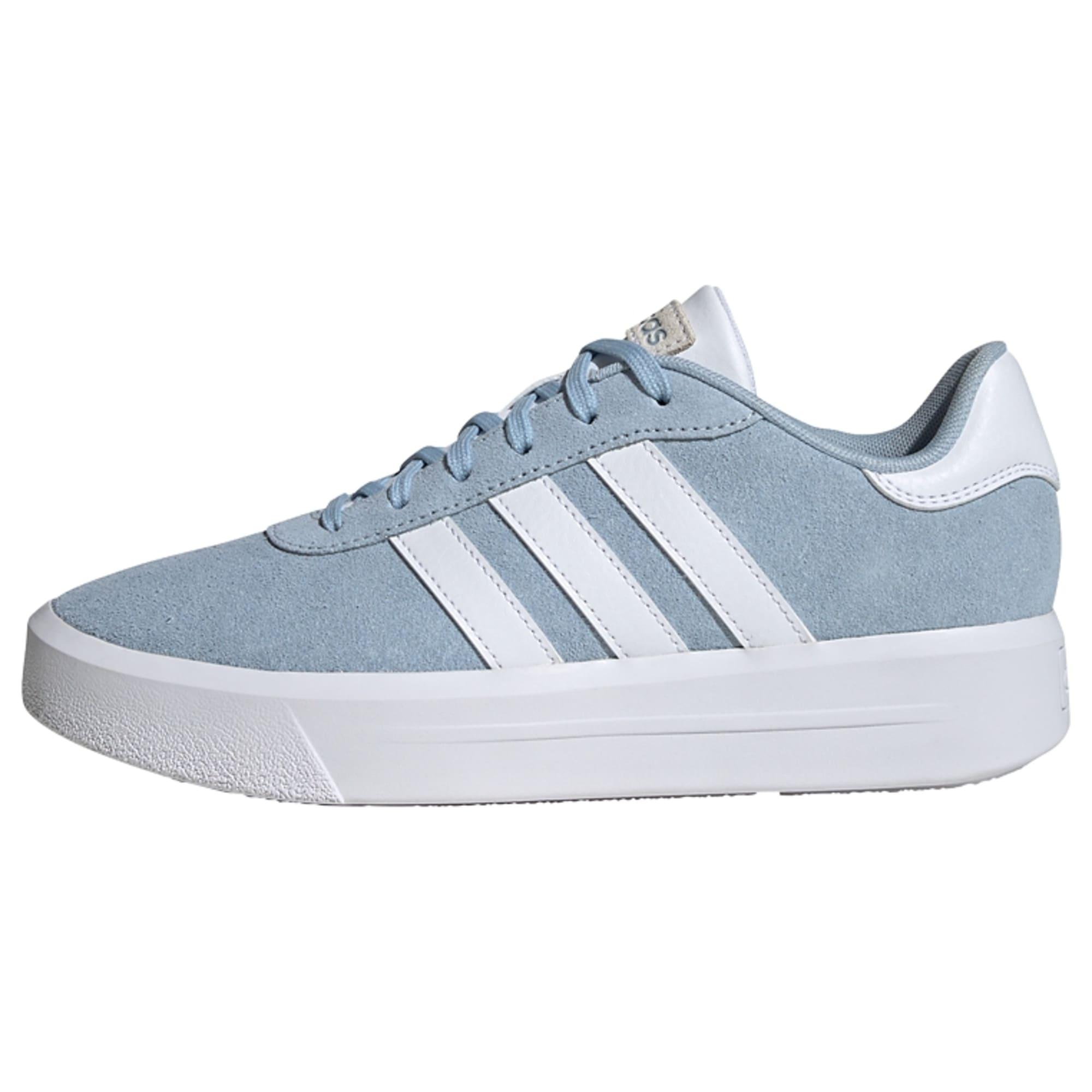 Adidas Court Silk Schuh Sneaker Damen Wonder Blue Cloud White Cloud White im Online Shop von SportScheck kaufen