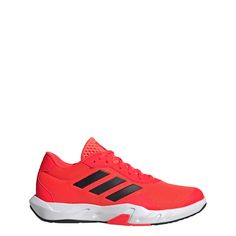 Rückansicht von adidas Amplimove Trainer Schuh Fitnessschuhe Herren Solar Red / Core Black / Bright Red