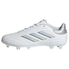 adidas Copa Pure II League FG Fußballschuh Fußballschuhe Kinder Cloud White / Cloud White / Silver Metallic